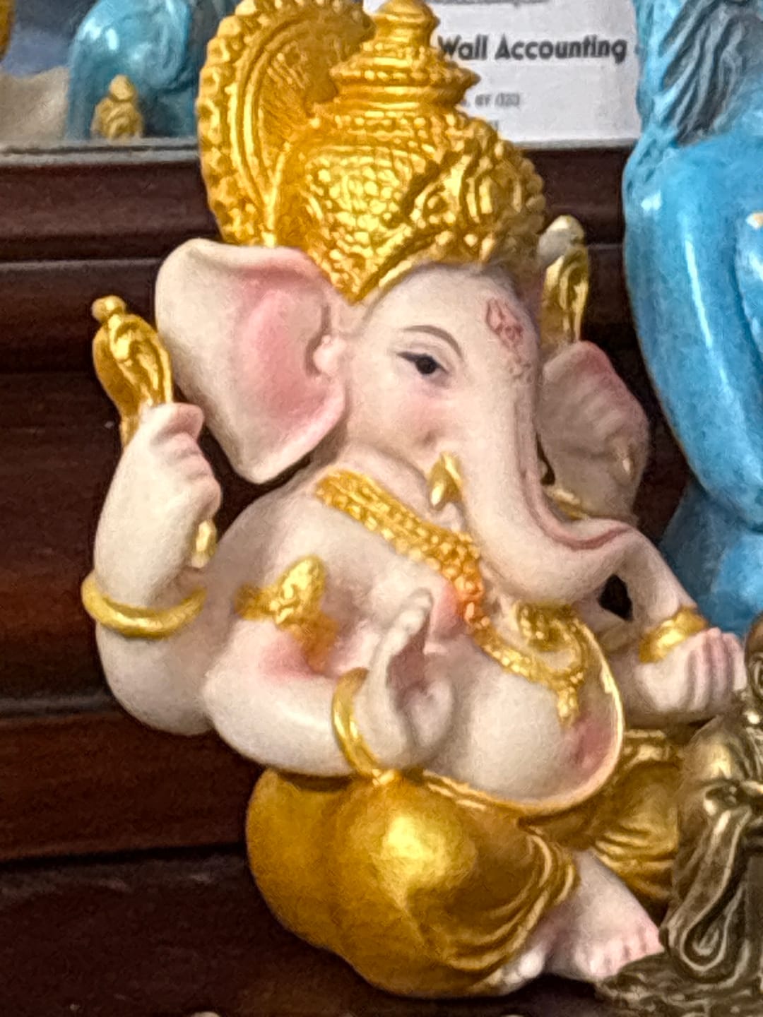 Customer photo review of Ganesha Desktop Ornament