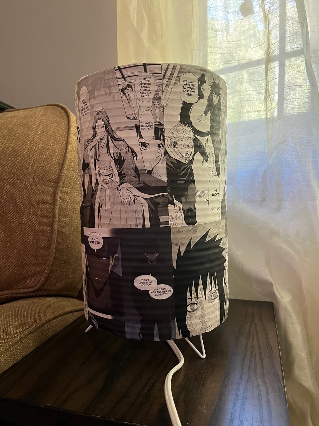 Customer photo review of Cylinder Centerpiece Candle Lantern with Fine Lines (Lantern Only)