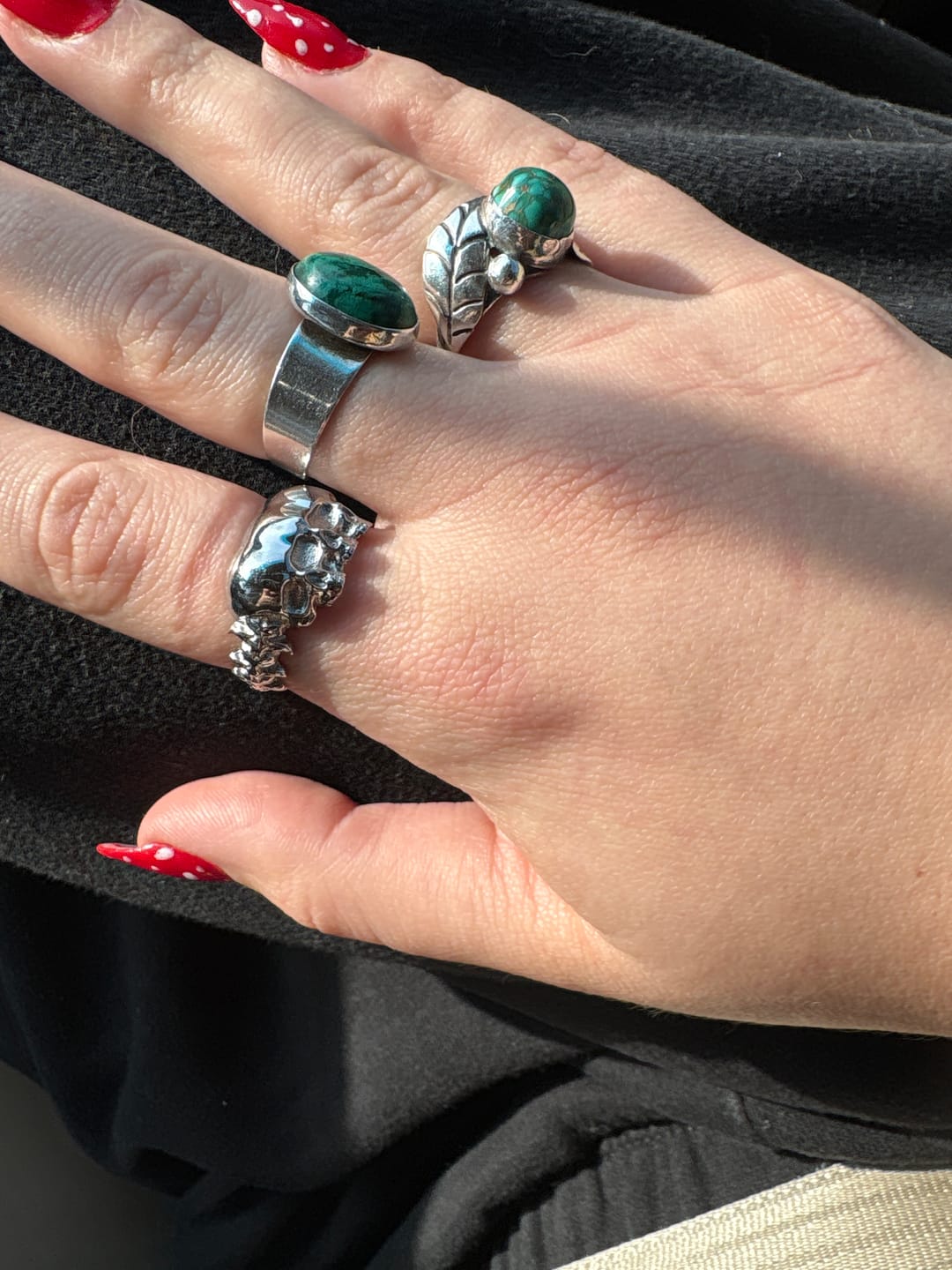 Customer photo review of TRIPLE THREAT RING