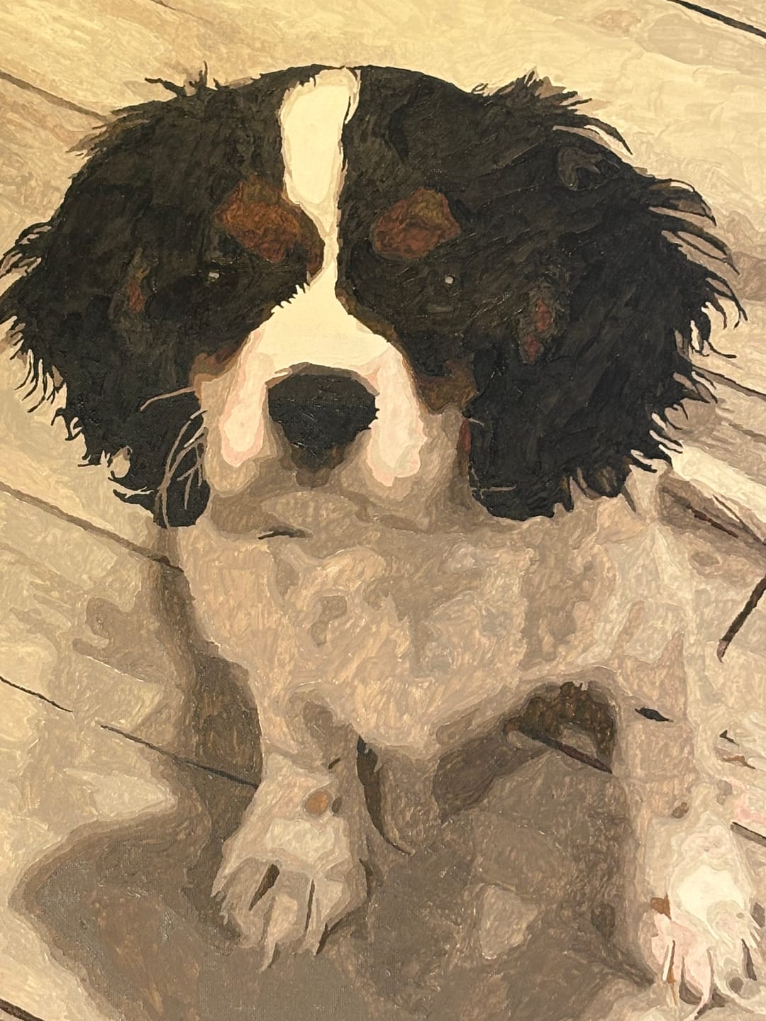 Customer photo review of Paint By Numbers Custom Photo
