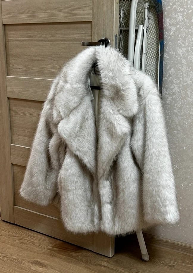 Customer photo review of Tilda Faux Fur Coat