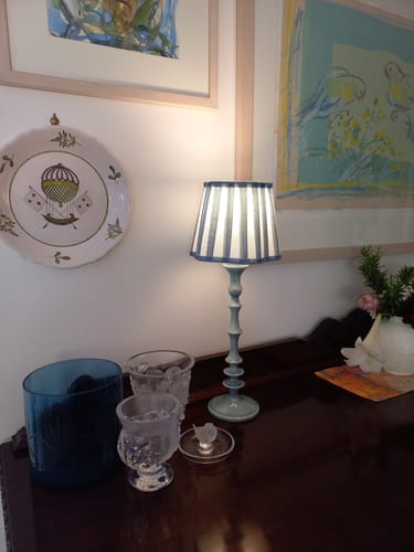 Customer photo review of Ocean Blue Lamp Base