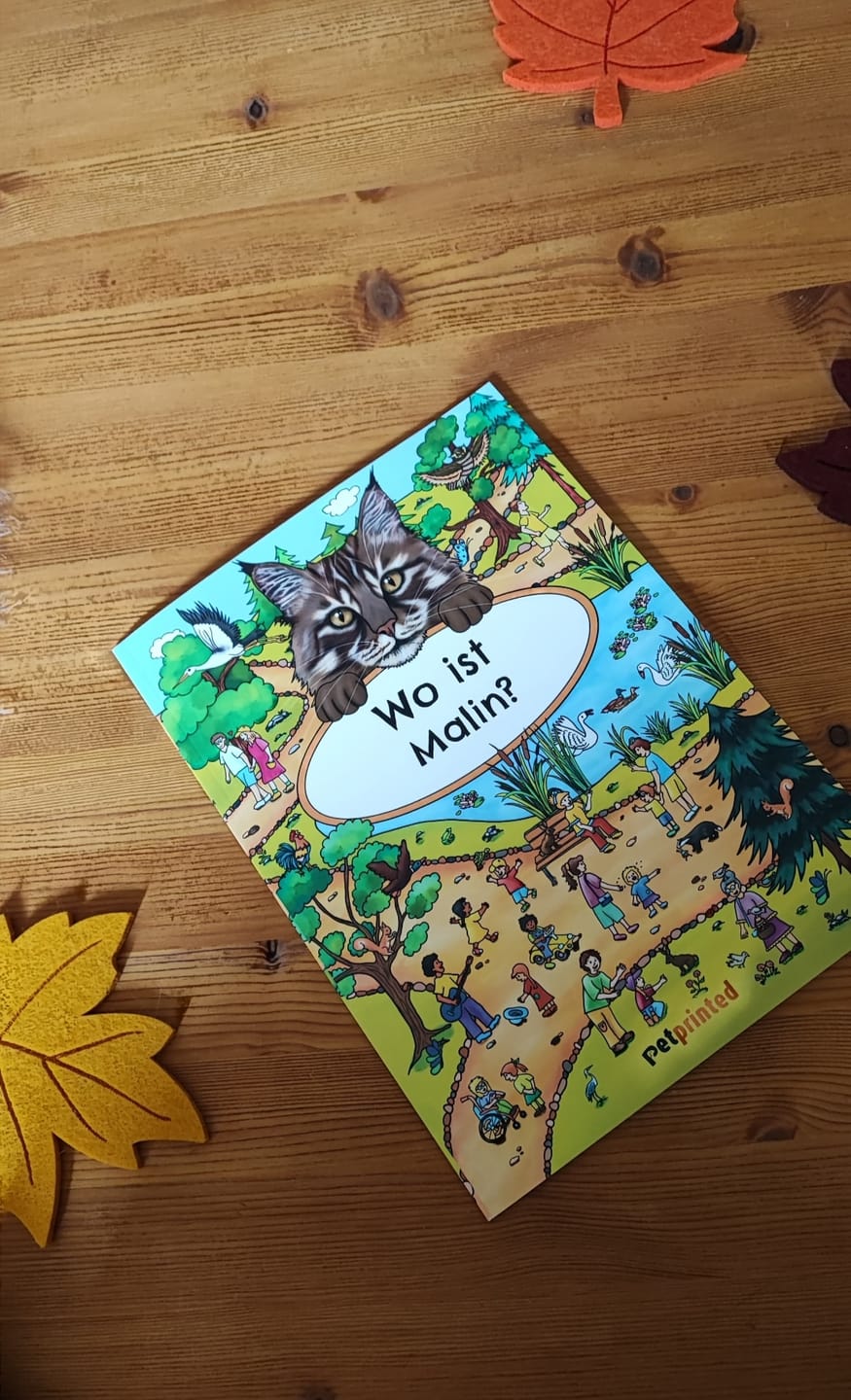Customer photo review of Wo bist du? - Personalisiertes Katzen-Wimmelbuch