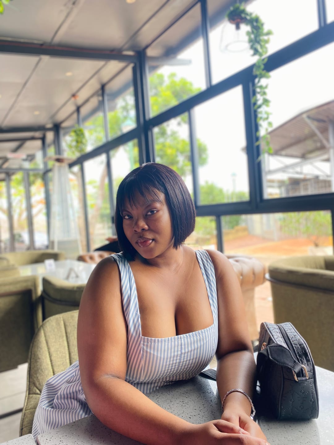 Customer photo review of Raw DD 8 inch Fringe BoB