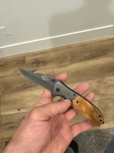 Customer photo review of HOLY GRAIL™ POCKET KNIFE