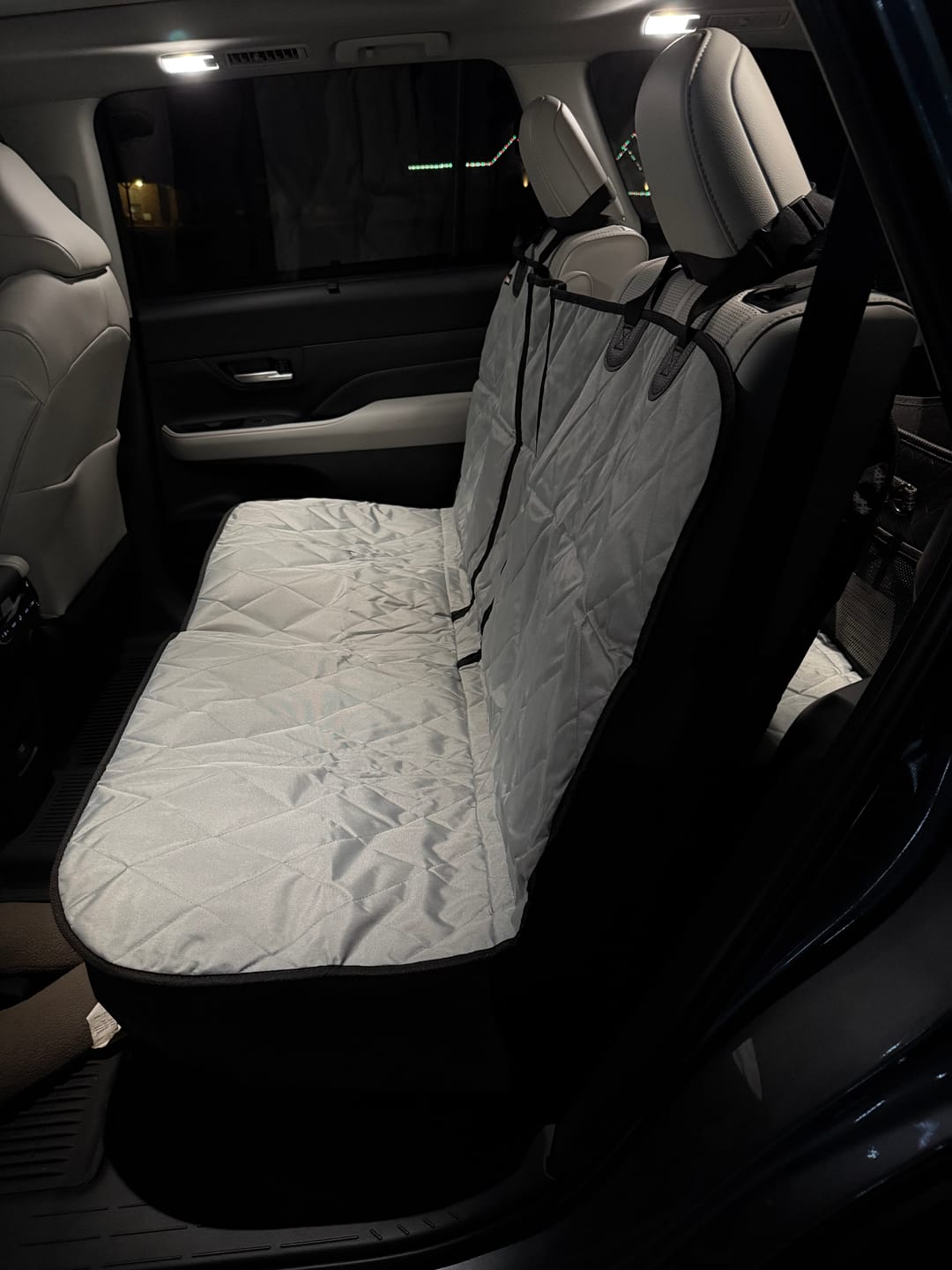 Customer photo review of Rear Seat Cover for Fold Down Seats - No Hammock - Regular