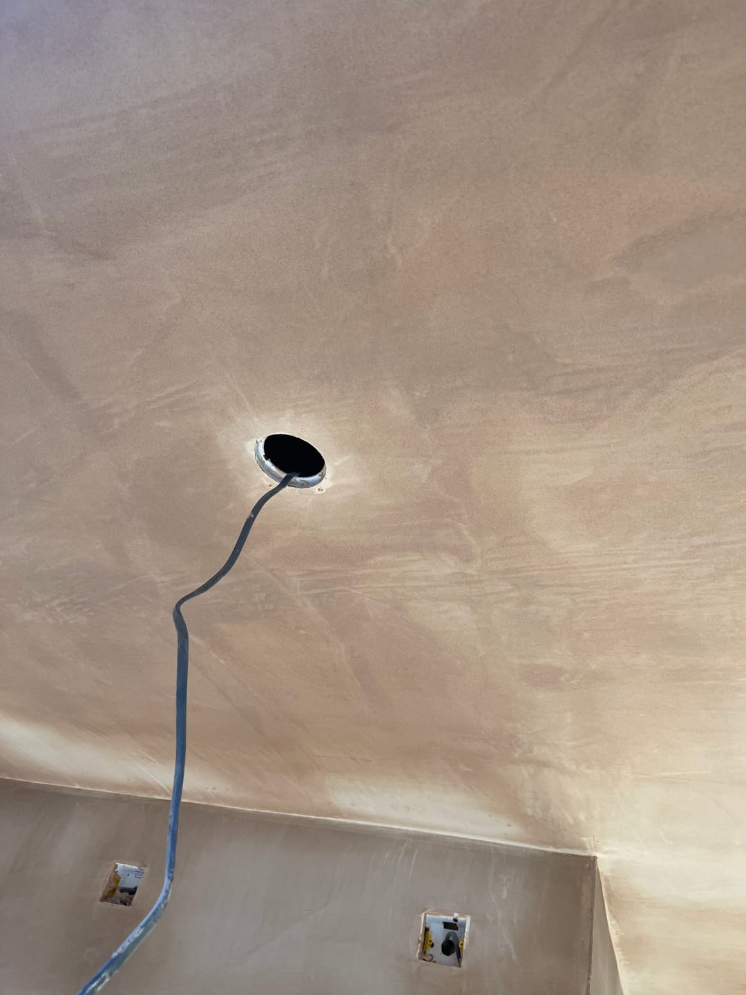 Customer photo review of Banbury Trimless Plaster-In Fire Rated IP65 Fixed Downlight, GU10 Socket