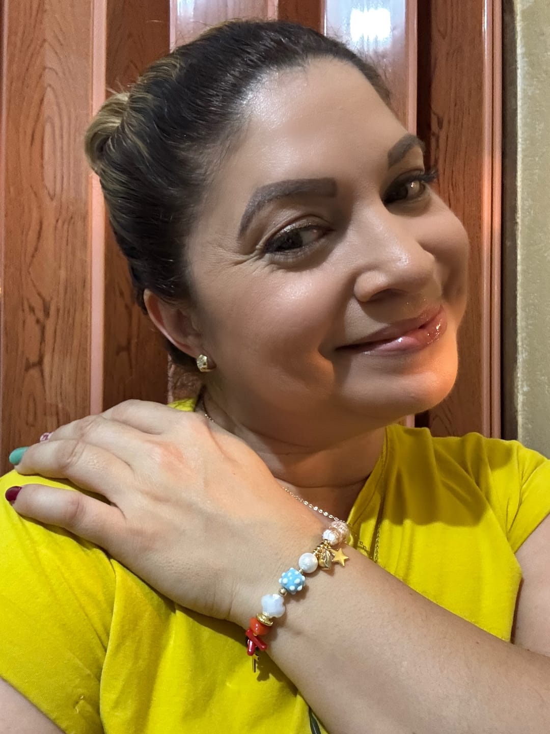 Customer photo review of La Vida de Jesús Bracelets