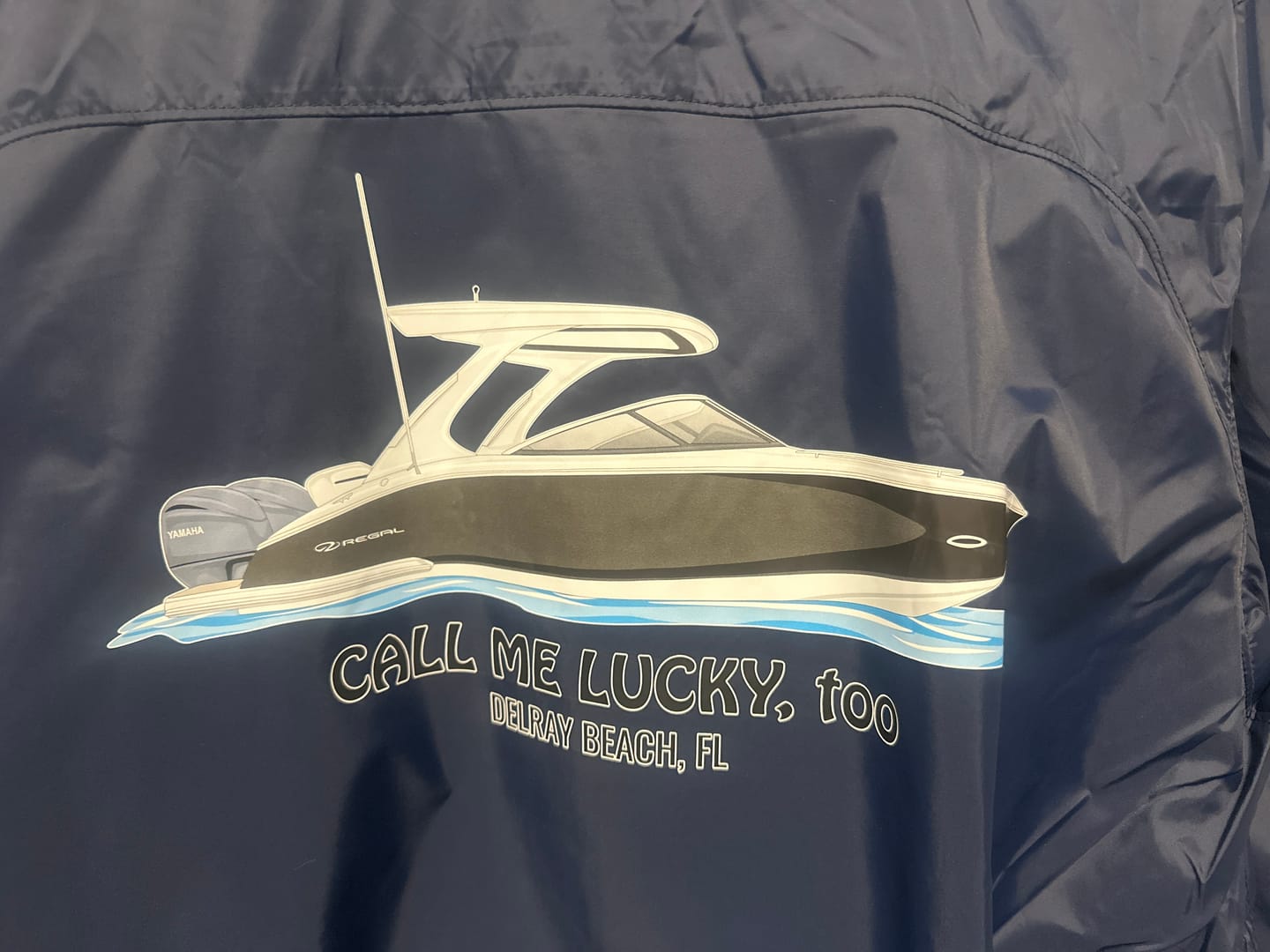 Customer photo review of Custom Columbia Glennaker Lake™ II Rain Jacket
