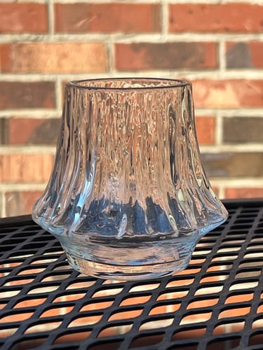 Customer photo review of Fuji - Handmade Japanese Whiskey Glass