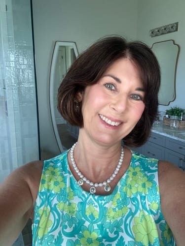 Customer photo review of Melody Pearl Necklace