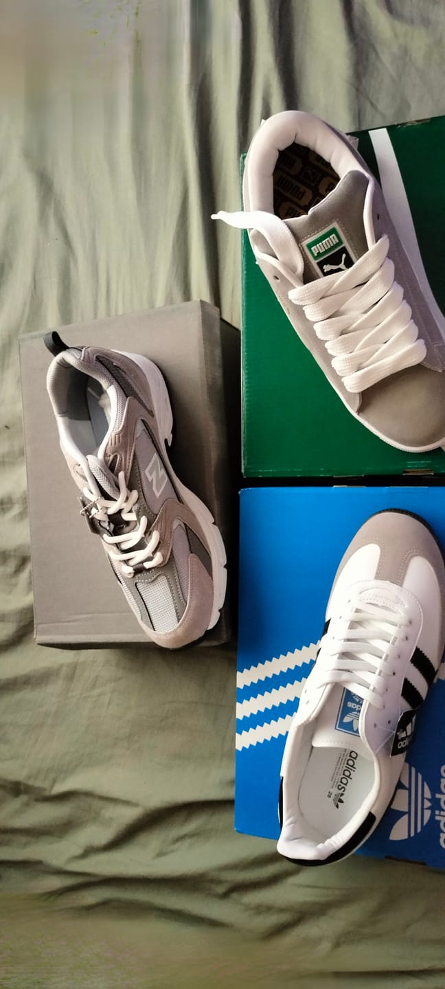 Customer photo review of Tenis New Balance 530 Gris 1.1 Premium