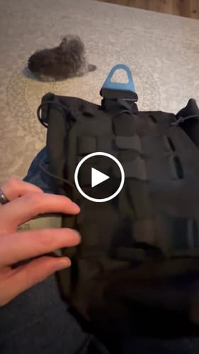 Customer video review of Gas Mask Pouch