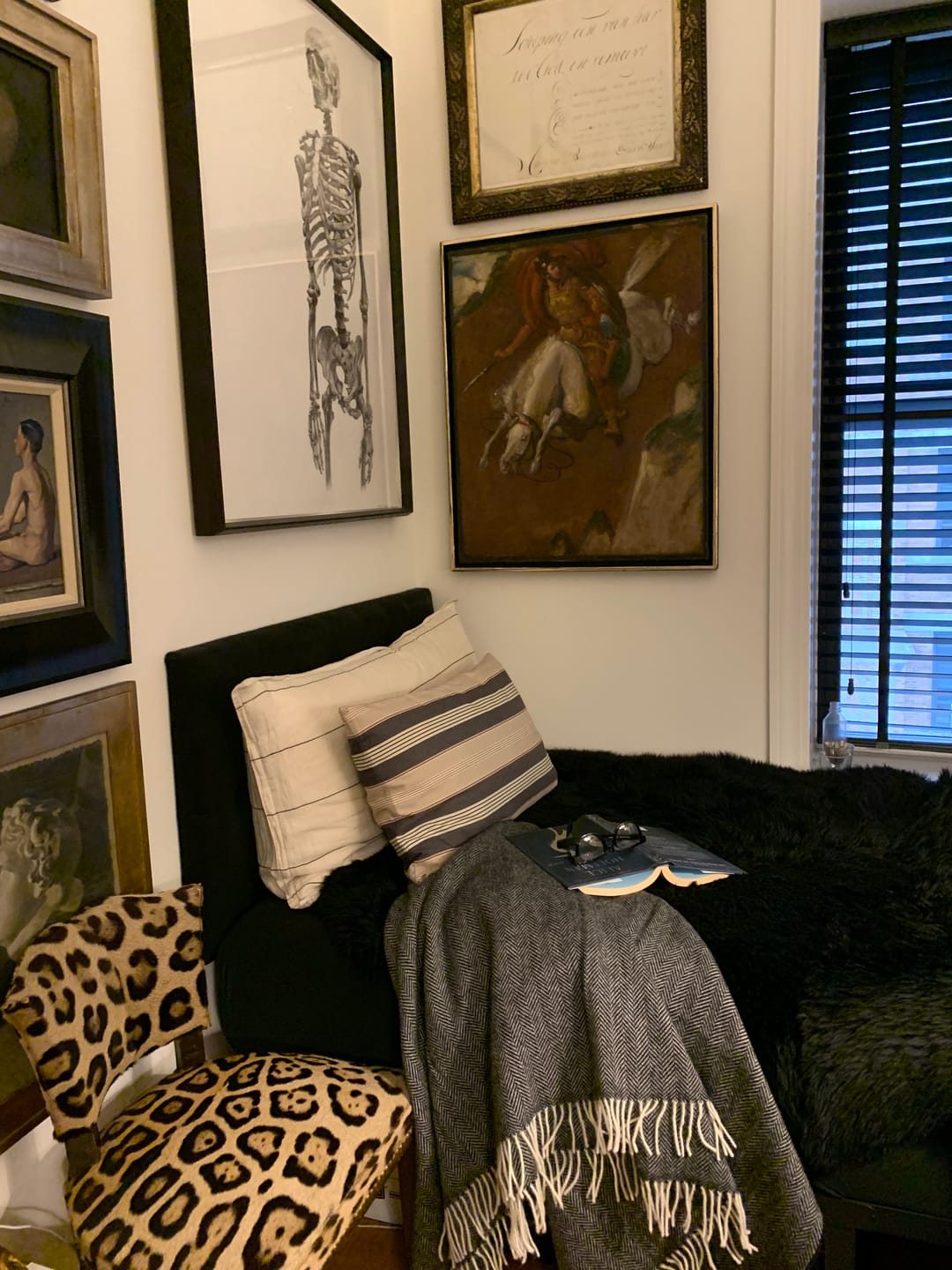 Customer photo review of Irish Merino Wool Herringbone Throws
