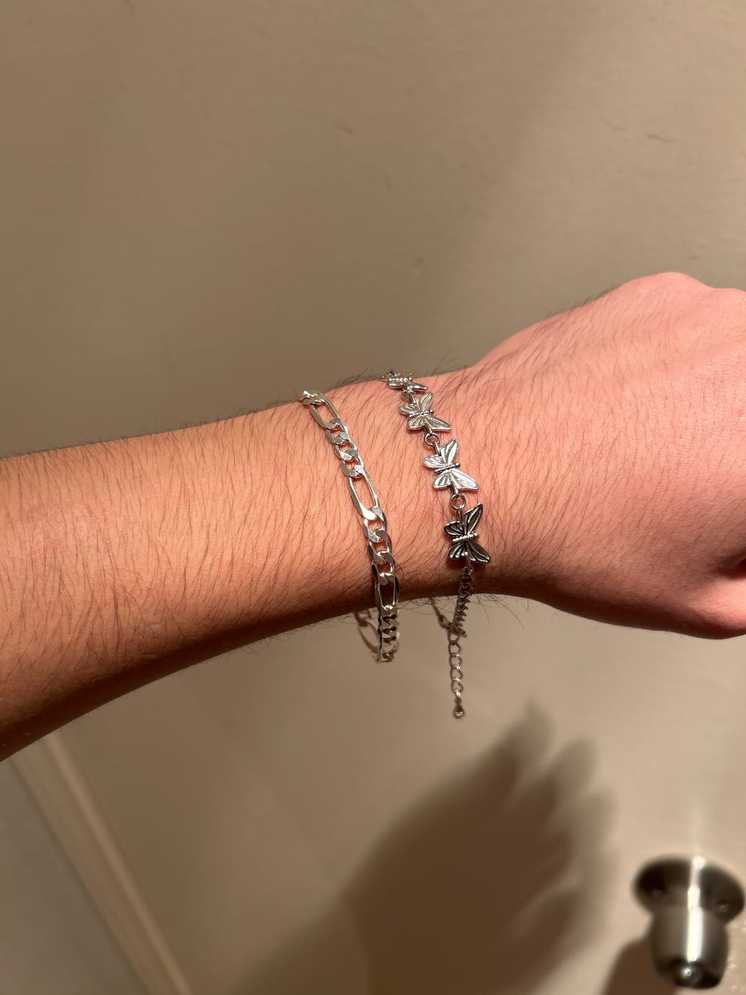 Customer photo review of BUTTERFLY BRACELET (ADJUSTABLE)
