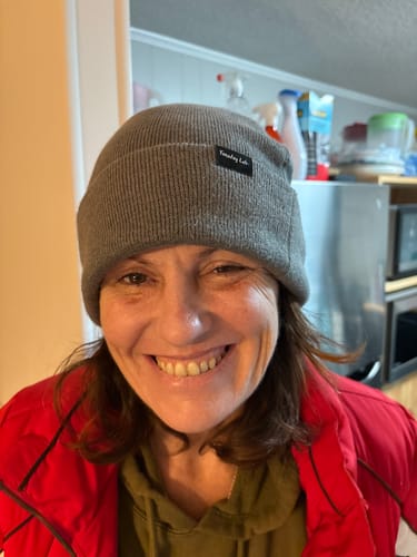 Customer photo review of FaradayLabz™ Silver EMF Blocking Beanie