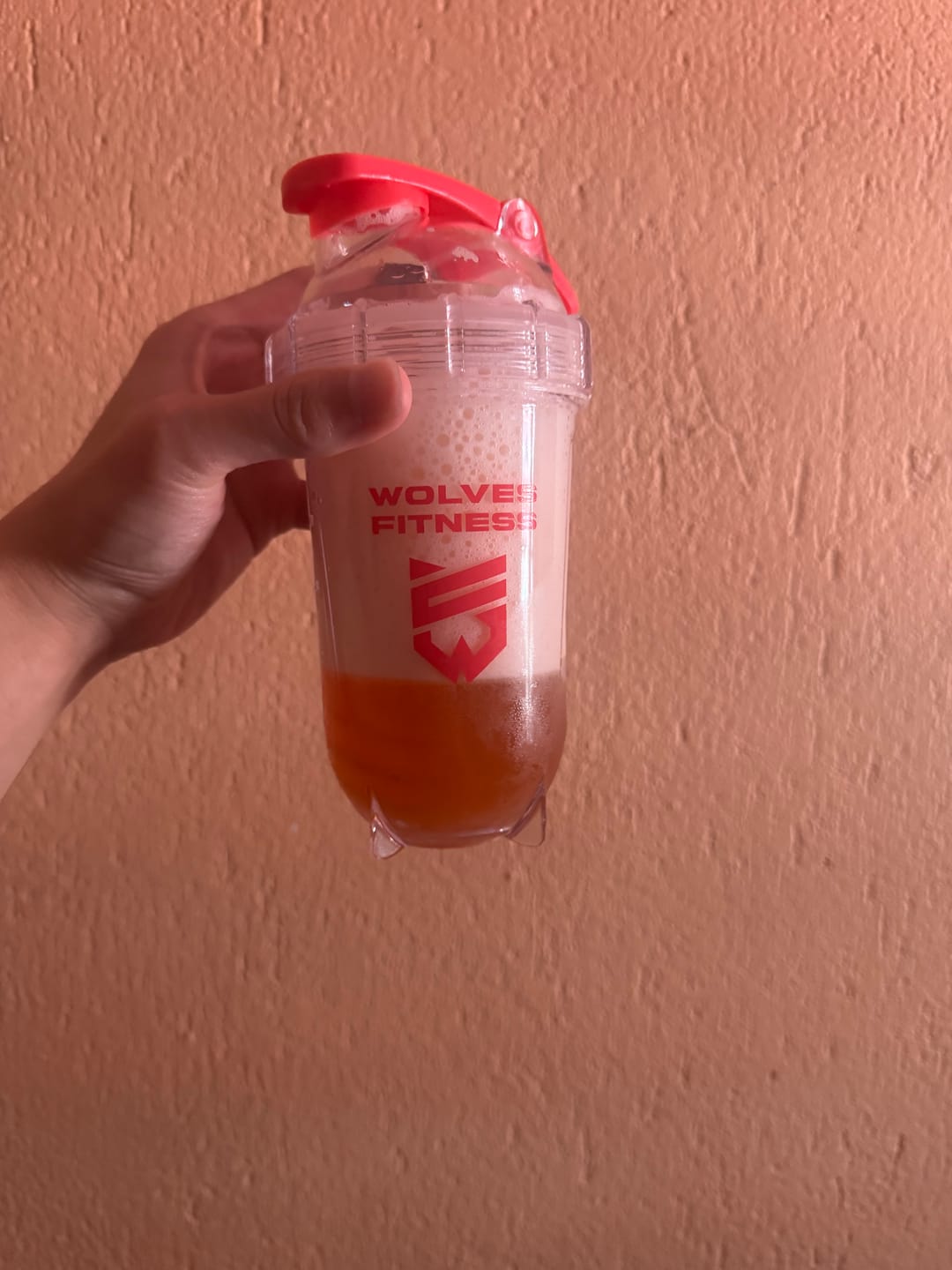 Customer photo review of [500g Tub - 20 Servings] FRUIT JUICE PROTEIN - STRAWBERRY LEMON