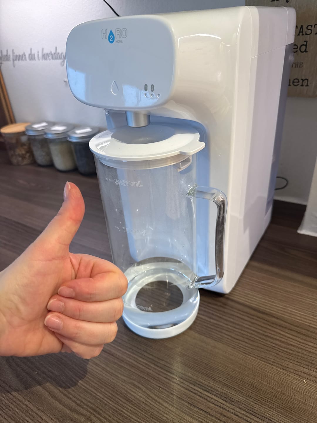 Customer photo review of H2RO Home | Omvendt Osmose Vannrenser