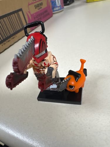 Customer photo review of CHAINSAW MAN MINI FIGURES