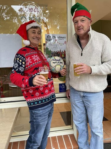 Customer photo review of Walking Football Series II - NEW CONSTRUCTION - PRE ORDER