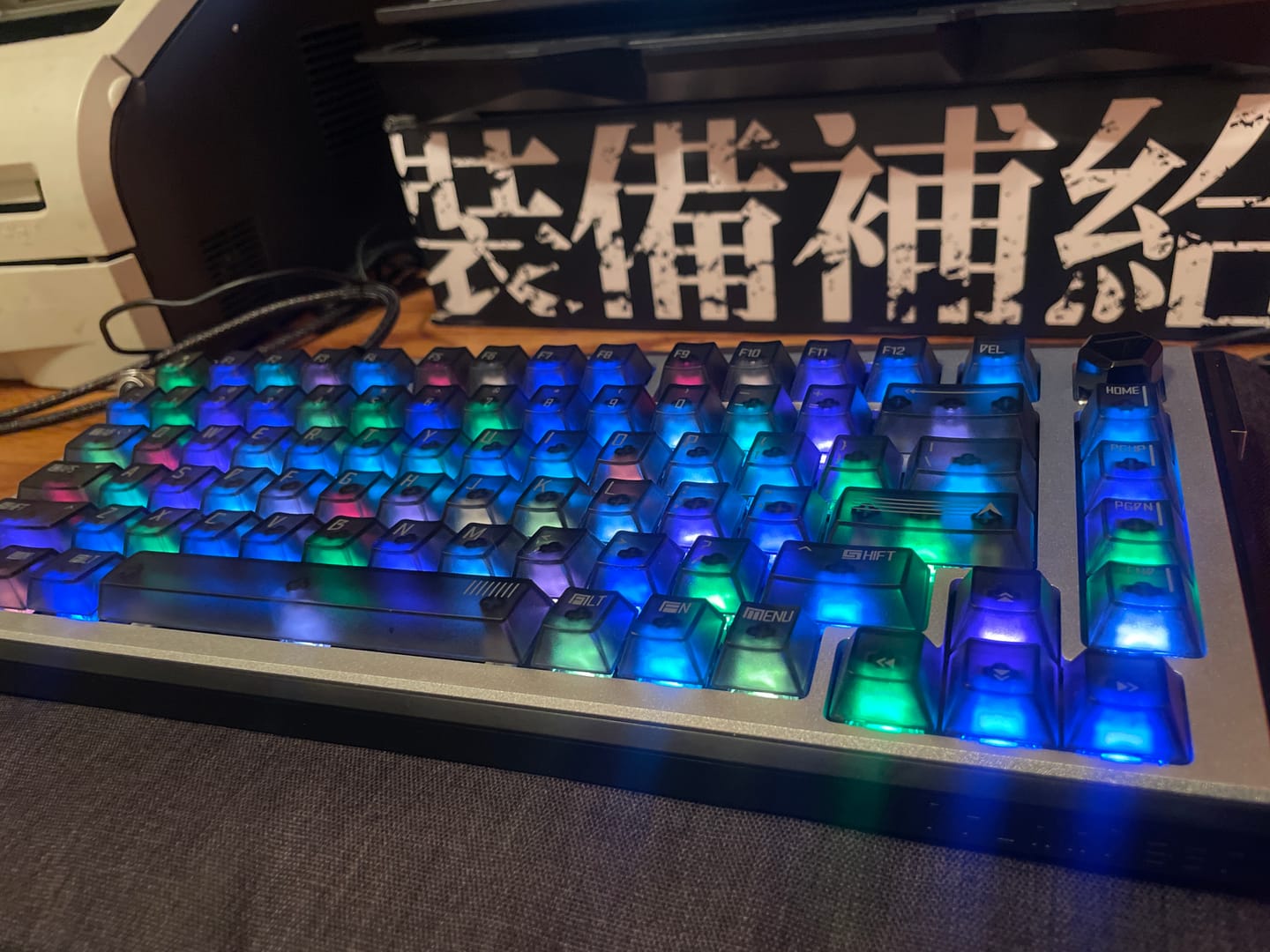 Customer photo review of A75 Ultra HE Magnetic Switch Keyboard- The key to be ace