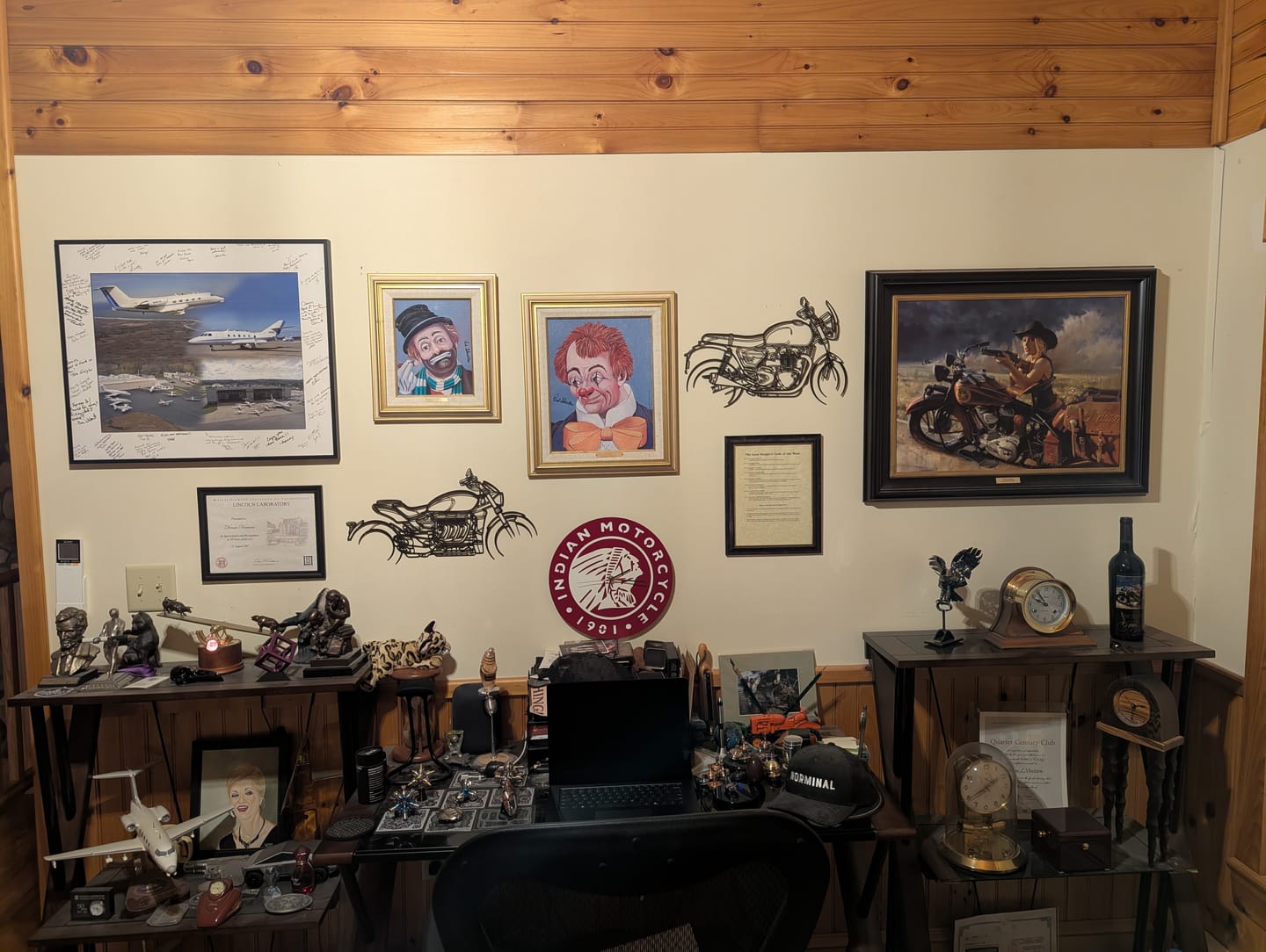 Customer photo review of Rocket 3R 2022 Silhouette Metal Wall Art