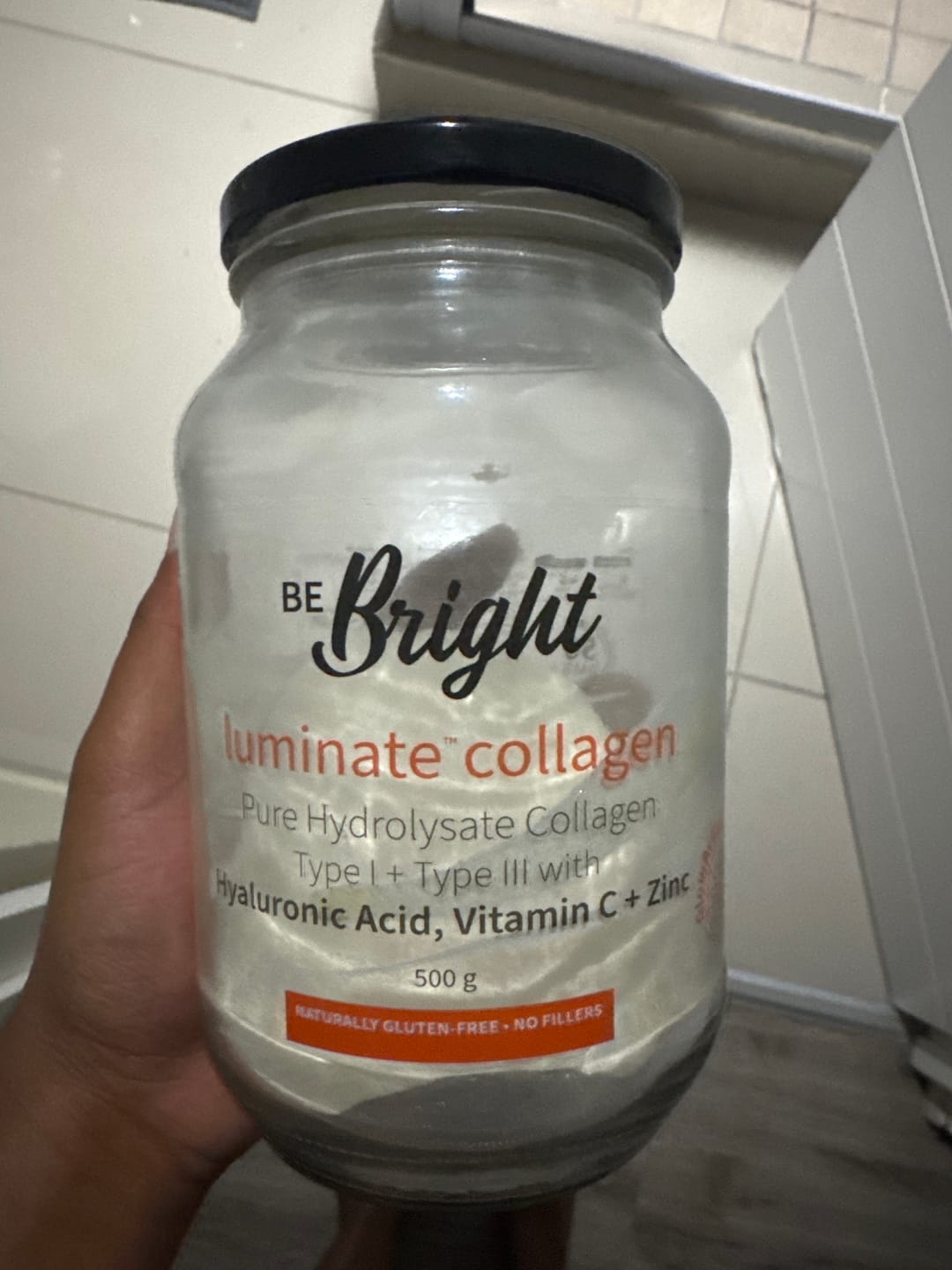 Customer photo review of LUMINATE 10g SHOT - 15 DAY SUPPLY