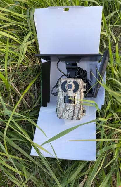 Customer photo review of Caméra De Chasse Solaire 4G + Application Mobile