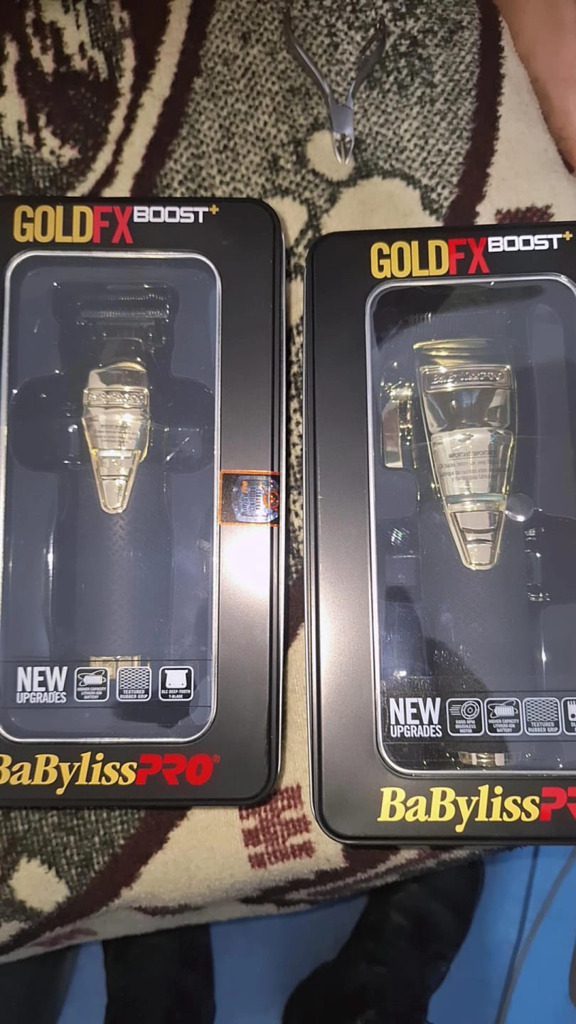 Customer photo review of BaByliss PRO - Combo Clipper Boost+ & Trimmer Boost+ GOLD