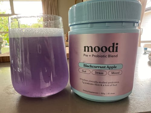 Customer photo review of Blackcurrant Apple