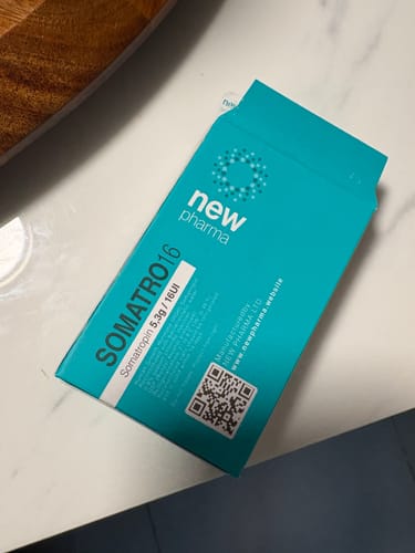 Customer photo review of Paquete 10 Somatro New Pharma 160 UI