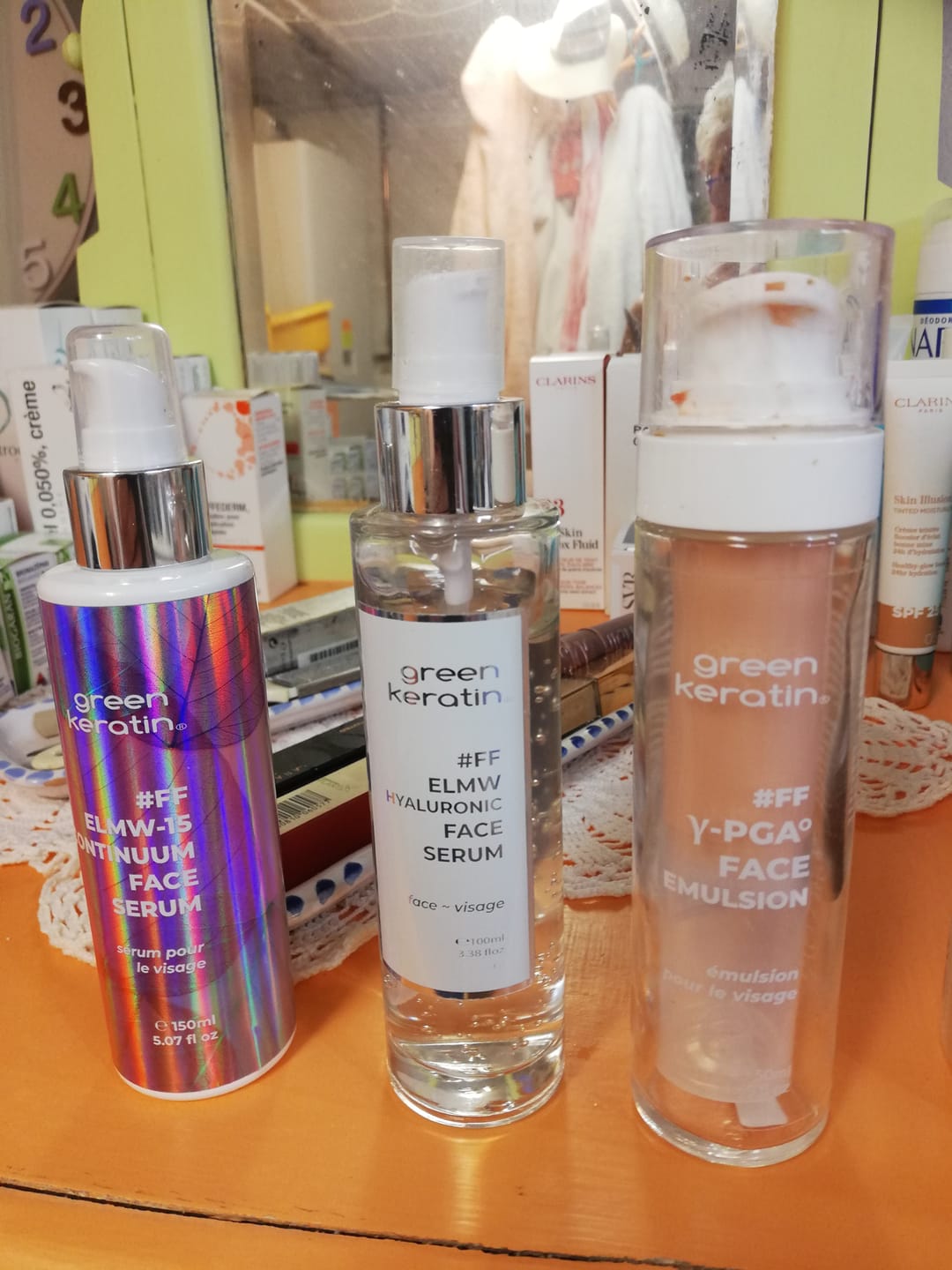 Customer photo review of ELMW – Sérum à l'acide hyaluronique pour le Visage, Sans Parfum