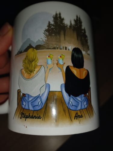Customer photo review of Formidable collegue - Mug personnalisé (2-4 personnes)