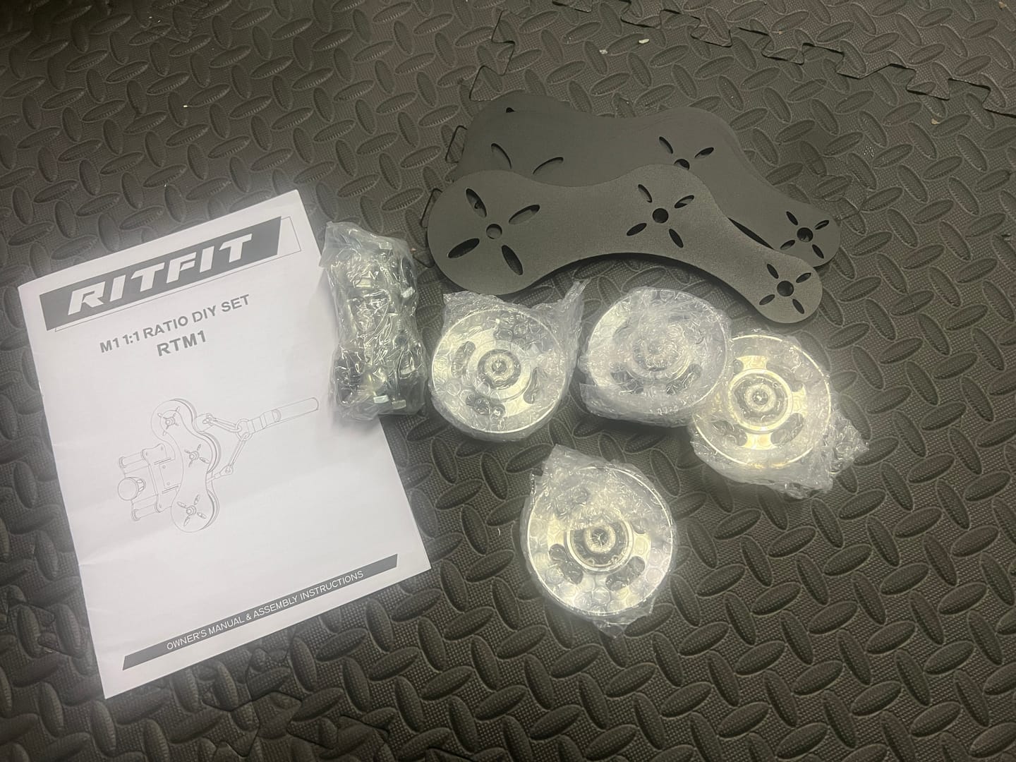 Customer photo review of RitFit RTM1 DIY Dual Ratio Kit (Only for M1 PRO)