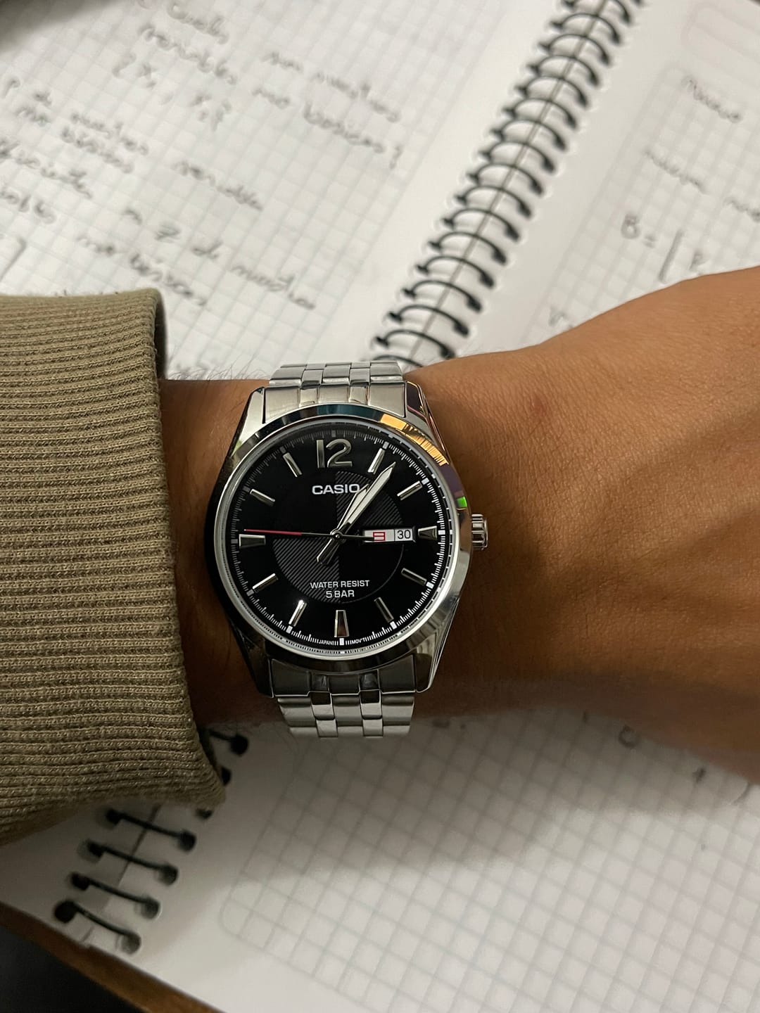 Customer photo review of Reloj Casio Análogo MTP-1335DJ-1AJF Kanji 38mm JDM