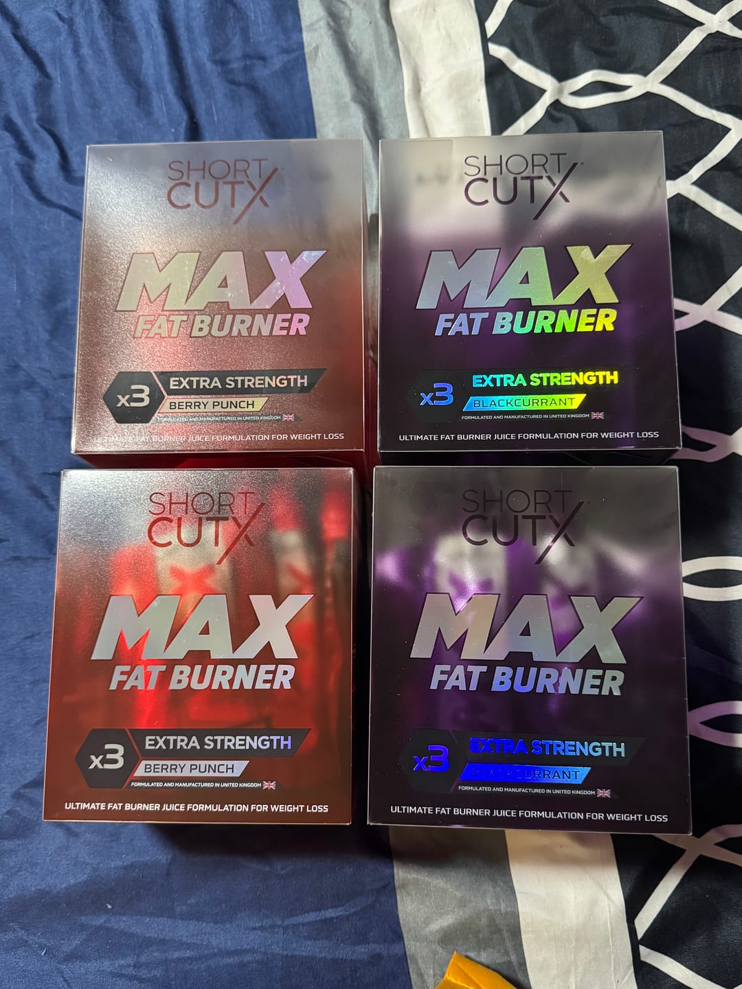 Customer photo review of Shortcutx Max Fat Burner Berry Punch