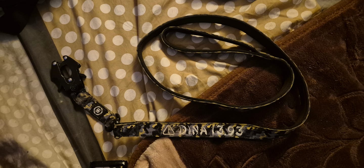 Customer photo review of 1.4m Swivel Combat Lead | Anti-Tangle & Secure Clip - Lightning