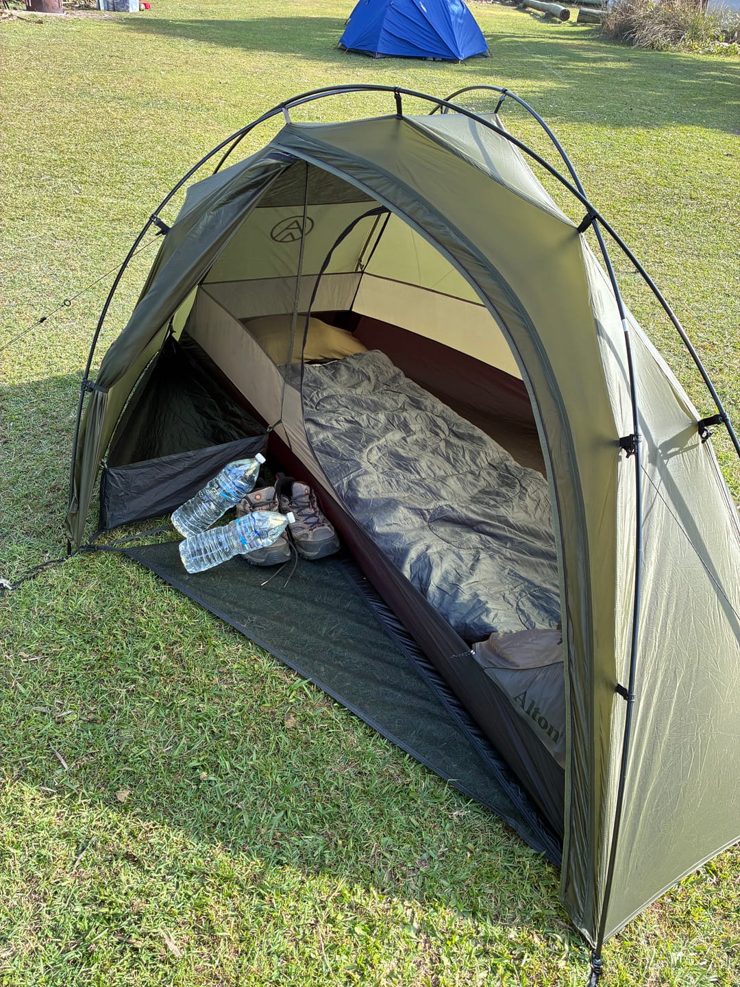 Customer photo review of Lightweight Tent - 1P