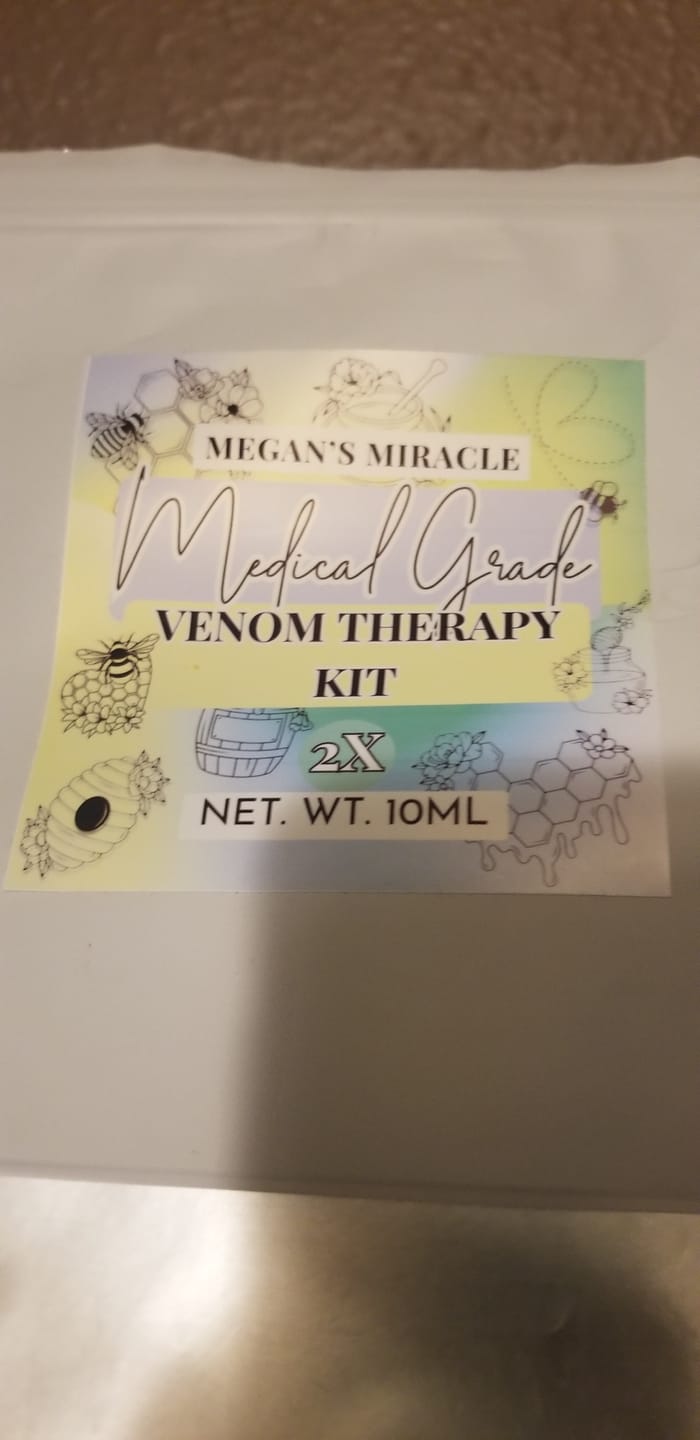 Customer photo review of Medical Grade Bee Venom Therapy Kit
