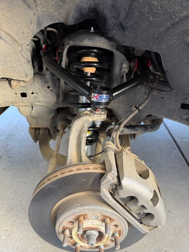 Customer photo review of 2"-4"  Upper Control Arm Suspension Kit for 2006-2025 DODGE RAM 1500 2WD/4WD