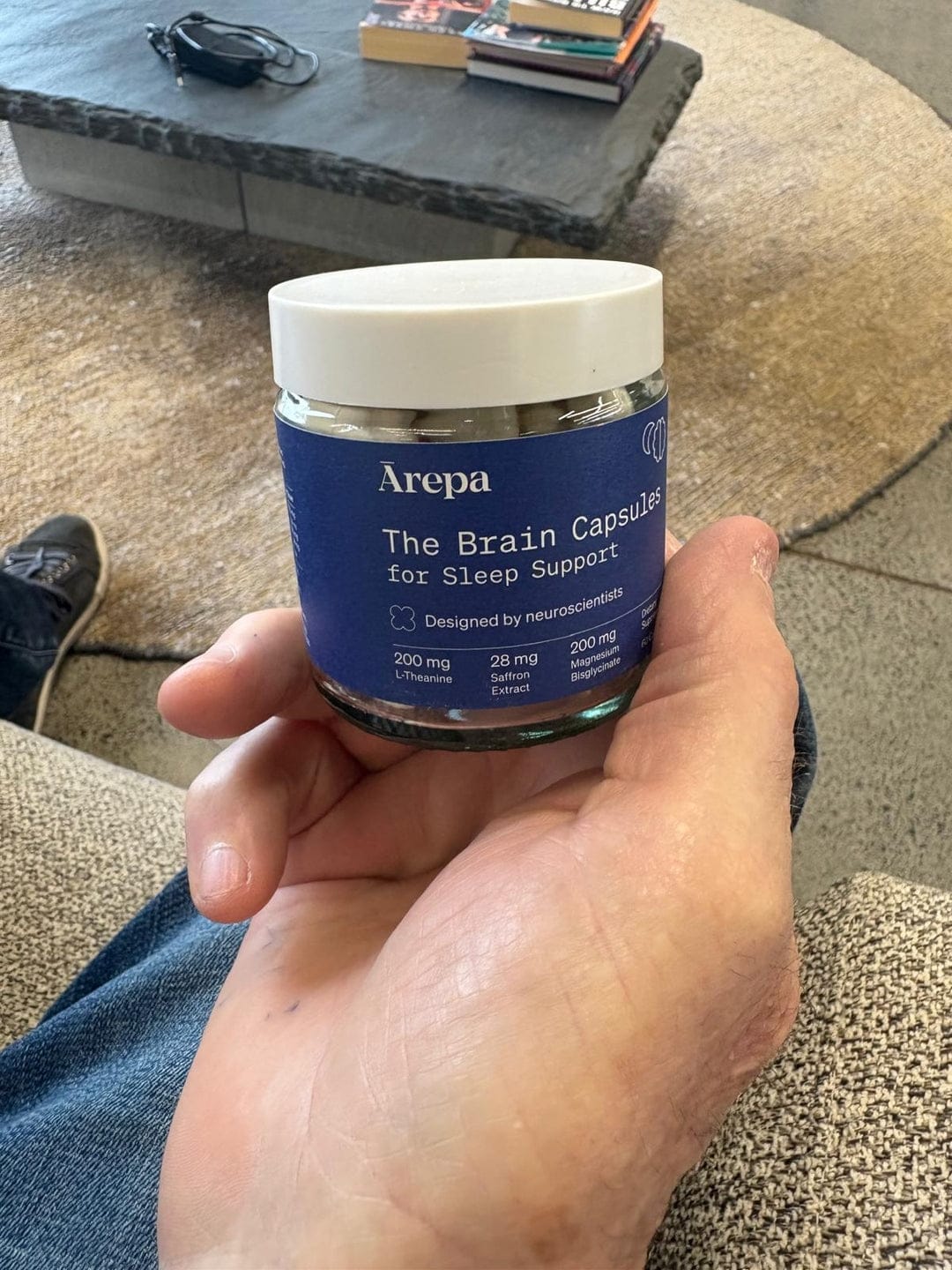 Customer photo review of The Brain Capsules for Sleep Support