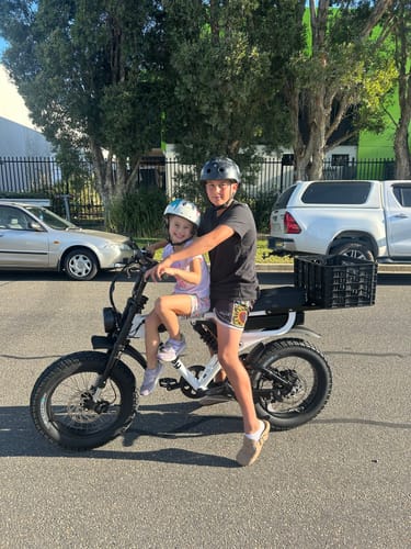 Customer photo review of Scrambler Wood Feature Panel