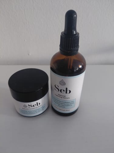 Customer photo review of Seb Natural Calming Serum