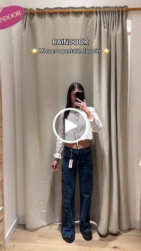Customer video review of Pantalón Cruzado Botones