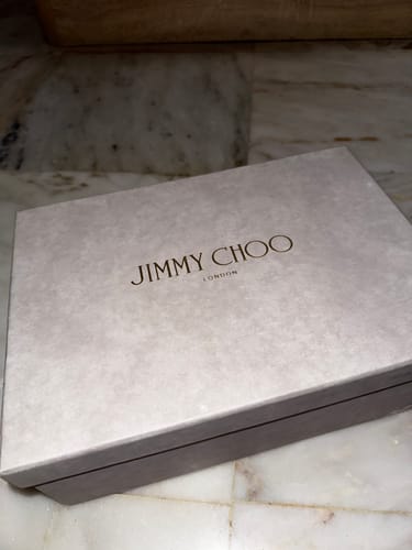 Customer photo review of Jimmy Aureli Pearl-embellished Pumps 65mm White Patent Leather 420137