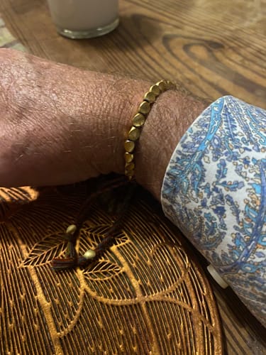 Customer photo review of 2 Tibetan Bracelets of Fortune