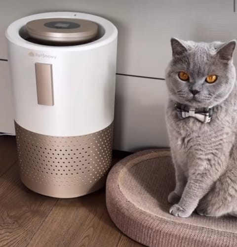 Customer photo review of Pet Air Purifier