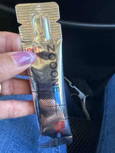 Customer photo review of NAD+ Berry Flavor Drink Mix