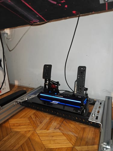 Customer photo review of Simsonn Pro X Ultra Sim Racing Pedal with Haptic Reactor Optional