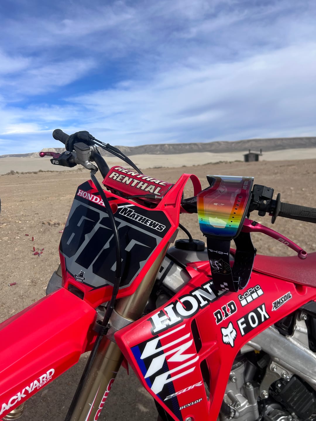 Customer photo review of The Valorie Moto/MTB Goggle - Gasolina Lens